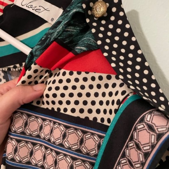 Funky Multicolored/Patterned Closet Dress - Picture 4 of 5